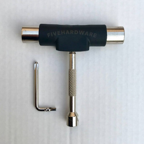 Ключ для скейтборда Five - Tools Black/Raw Ratchet Ключ для скейтборда Five - Tools Black/Raw Ratchet