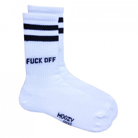 Носки Mogzy Fuck Off White 36-40 Носки Mogzy Fuck Off White 36-40
