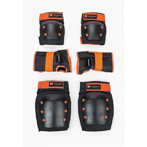 Комплект защиты Los Raketos COMBI LRK-006 Black/Orange M Комплект защиты Los Raketos COMBI LRK-006 Black/Orange M